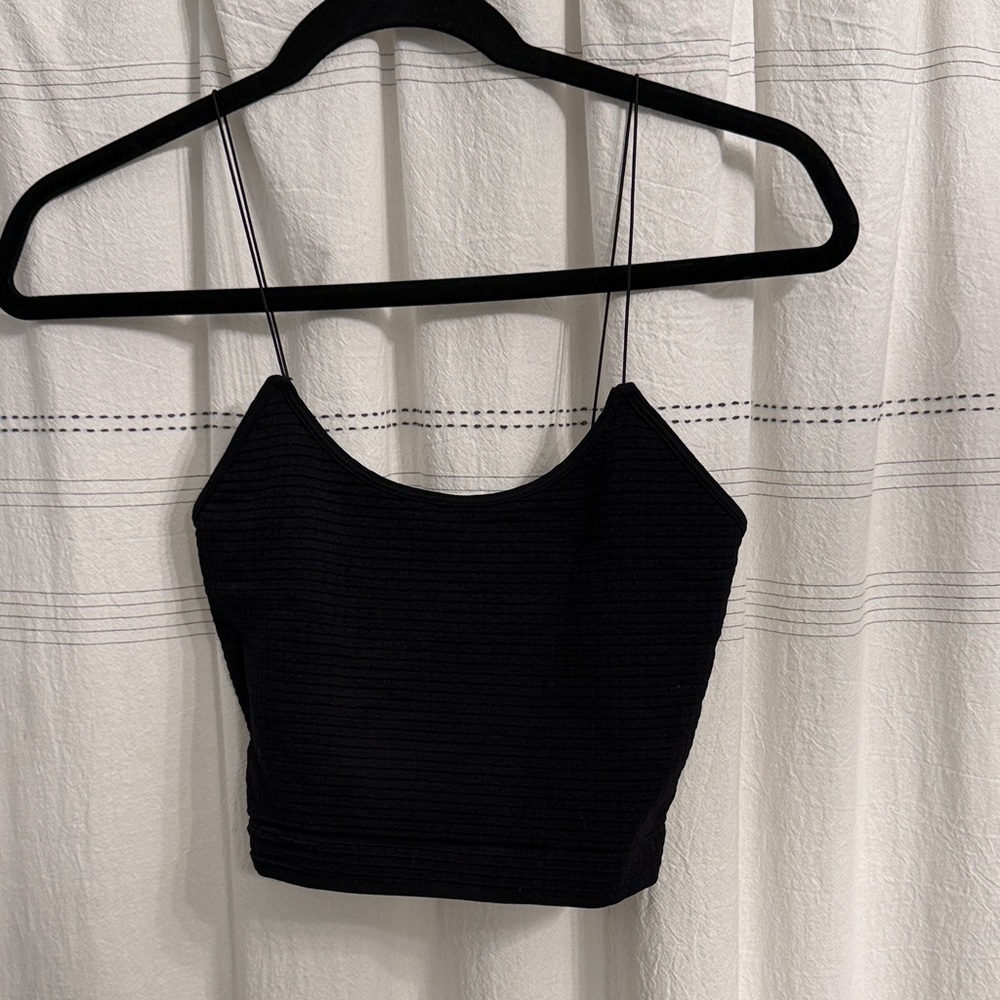 Black Women's 12th tribe Cropped Top